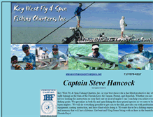 Tablet Screenshot of keywestflyandspinfishing.com